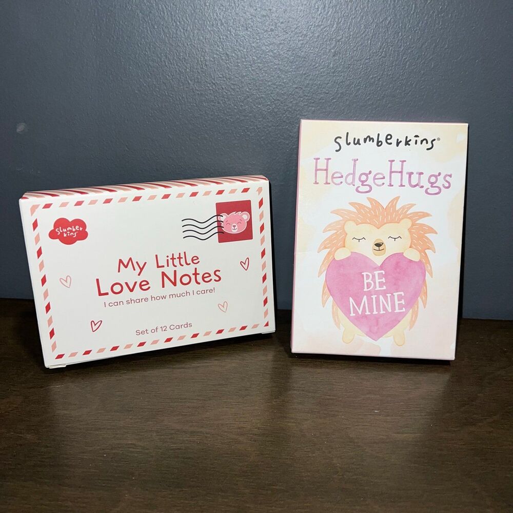 Slumberkins “My Little Love Notes” & “Hedge Hugs” Valentines Day Collection
